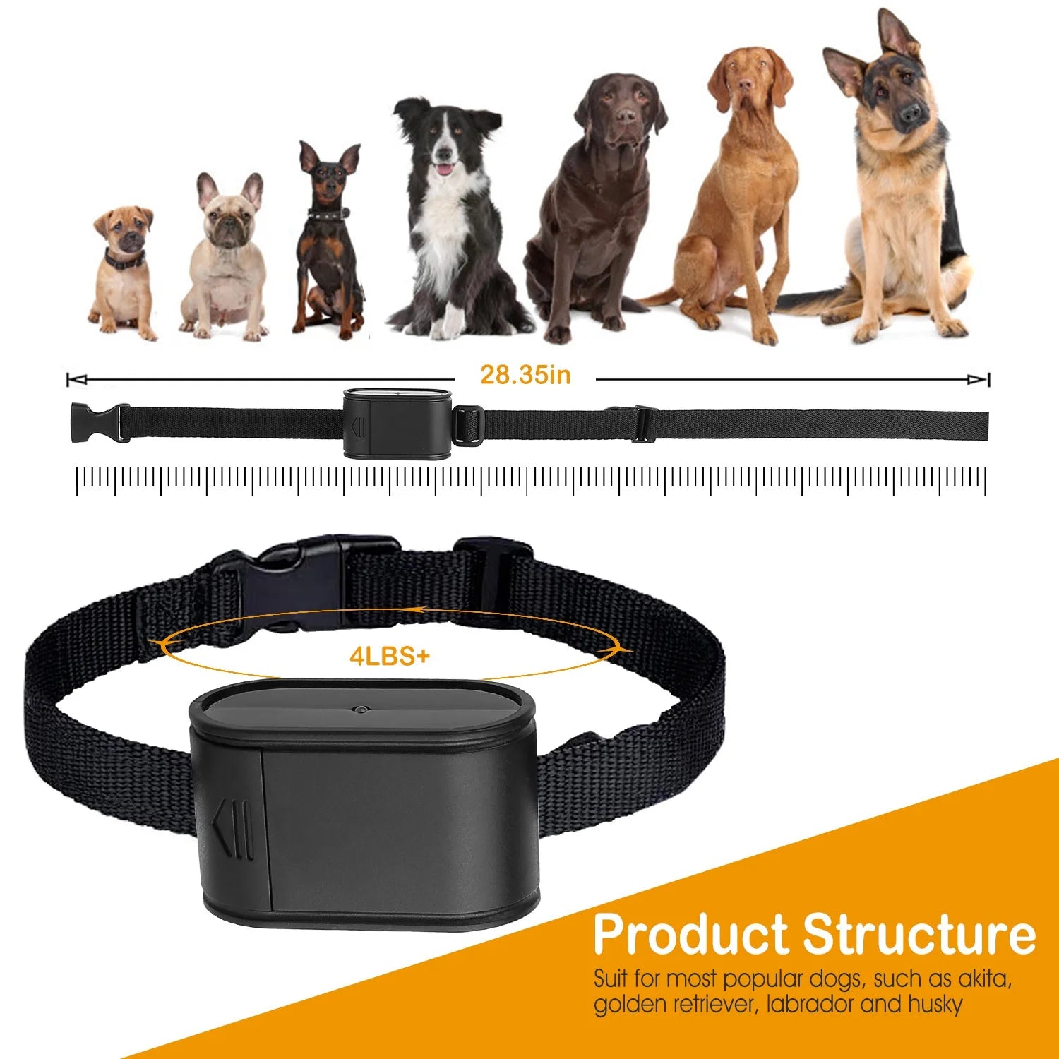 Invisible Fence for Dog Waterproof Shock Collar for Dog Electric Fence for Dogs up to 1.2 Acres