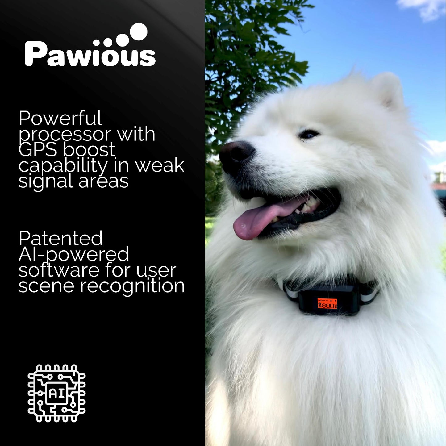 GPS Dog Fence F810+, 2Nd Gen with GPS Signal Boost Chip and AI Scene Recognition, Outdoor Use