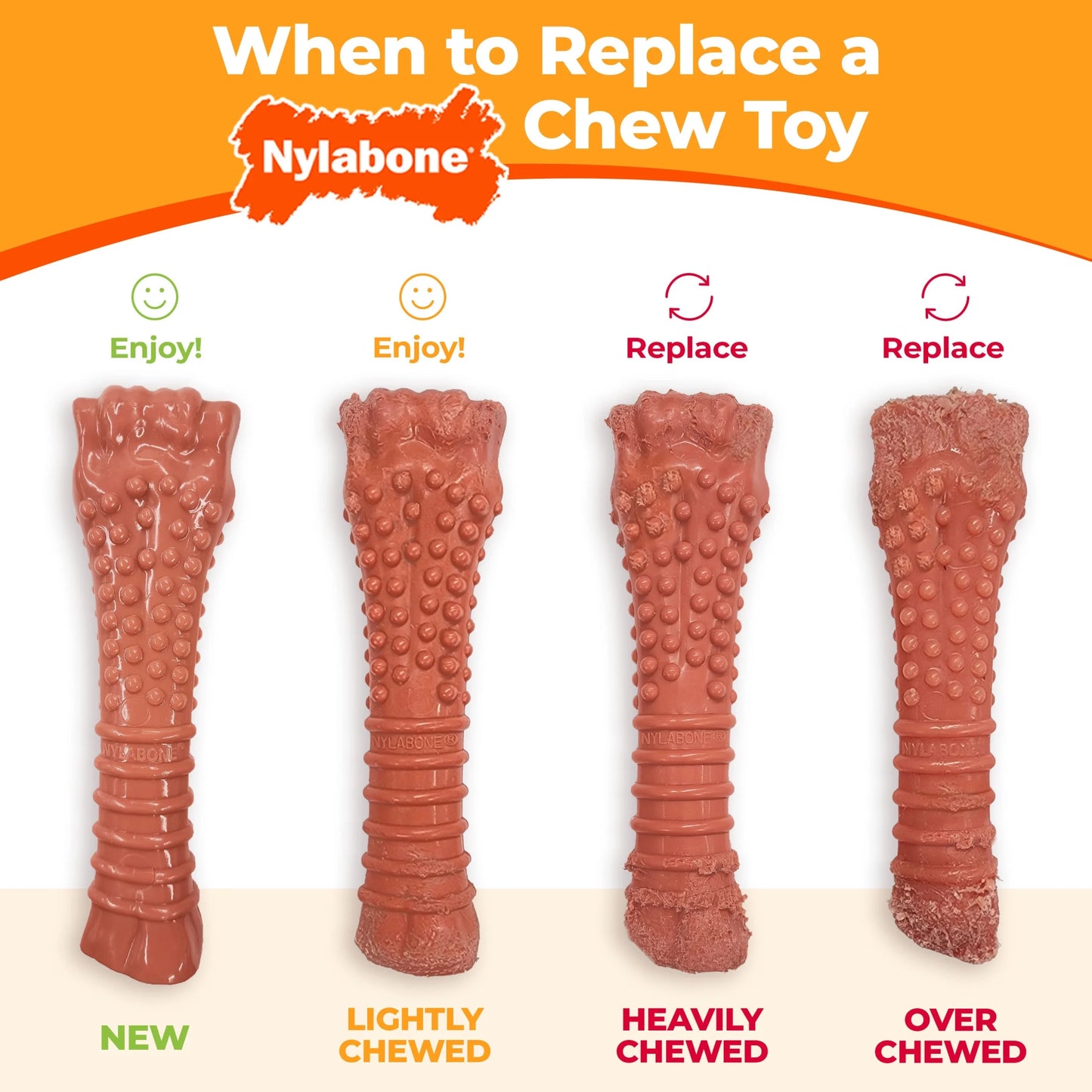 Power Chew Comfort Hold X Bone Dog Toy Beef Large (1 Count)