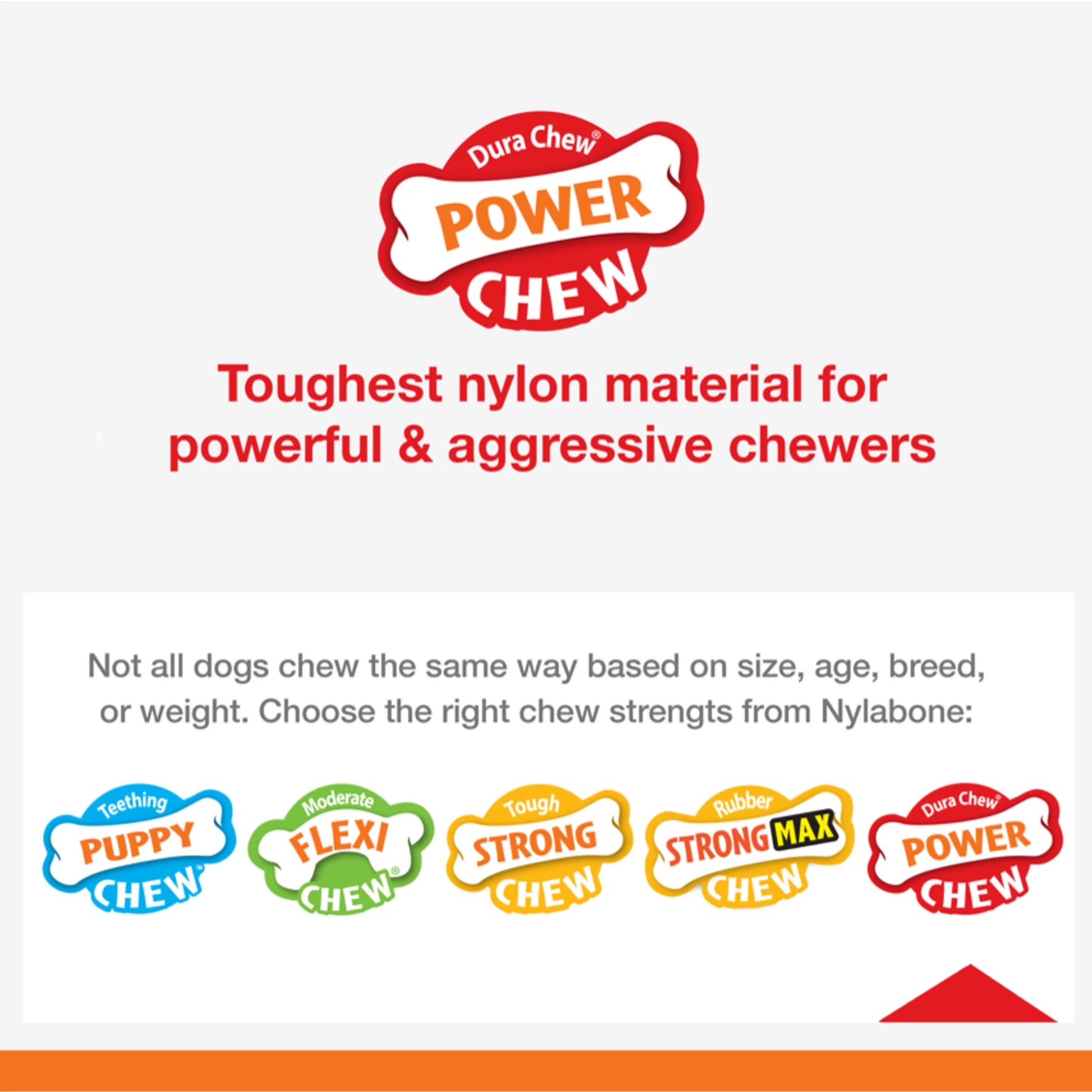 Power Chew Comfort Hold X Bone Dog Toy Beef Large (1 Count)