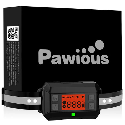 GPS Dog Fence F810+, 2Nd Gen with GPS Signal Boost Chip and AI Scene Recognition, Outdoor Use